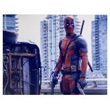 Deadpool Ryan Reynolds facsimile signed  movie...