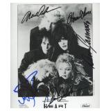 Heart facsimile signed photo
