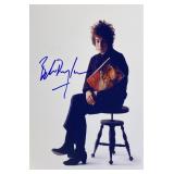 Bob Dylan facsimile signed photo