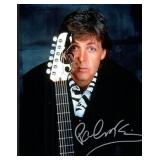 Paul McCartney facsimile signed photo
