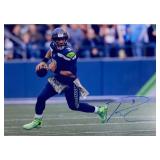 Seattle Seahawks Russell Wilson facsimile...