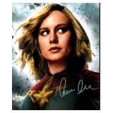 Captain Marvel Brie Larson facsimile signed photo