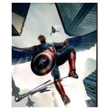 Captain America Sam Wilson facsimile signed photo