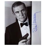 Sean Connery signed portrait photo