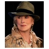 Meryl Streep facsimile signed photo