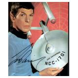 Star Trek Leonard Nimoy facsimile signed photo