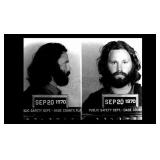 Jim Morrison mugshot reprint