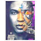 Justice League Ray Fisher facsimile signed ...