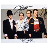 The Clash facsimile signed promo photo