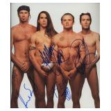 Red Hot Chilli Peppers facsimile signed photo
