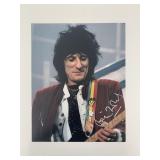 Ronnie Wood facsimile signed photo