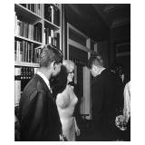 Marilyn Monroe and JFK reprint photo