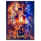 Aladdin cast facsimile signed movie photo
