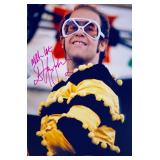 Elton John facsimile signed photo