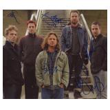 Pearl Jam facsimile signed photo