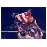 Rocky Sylvester Stallone facsimile signedphoto
