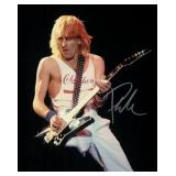 Def Leppard Phil Collen facsimile signed photo