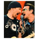 U2 facsimile signed photo