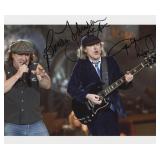 AC/DC facsimile signed photo