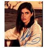 Alexandra Daddario facsimile signed photo