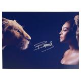 The Lion King Beyonce Knowles facsimile signed...