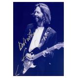 Eric Clapton facsimile signed photo