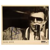 David Bowie facsimile signed photo