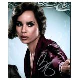 Zo« Kravitz facsimile signed photo