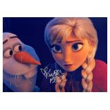 Frozen Kristen Bell and Josh Gad facsimile...