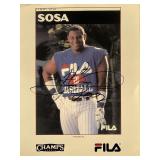 Sammy Sosa signed photo