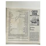 Louise Quick signed Palace Theatre program