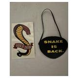 Escape From LA Temporary Tattoos and Eye Patch set