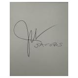 JM Jacobs original signature