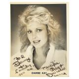 Dianne Kay signed photo