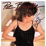 Pat Benatar signed Crimes of Passion album