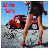 ZZ Top signed 12 inch single album