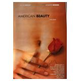 American Beauty cast signed movie poster