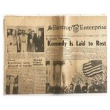 1963 The Bastrop Daily Enterprise - Kennedy is...