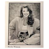 Becky Watson Signed Photo