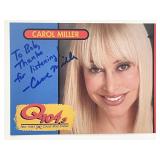 Radio Host Carol Miller signed photo