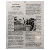 WW2 ACE David Thwaites Signed Bio Page