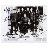 Star Trek V The Final Frontier cast signed...