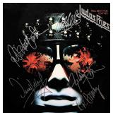 Judas Priest signed Hell Bent For Leather album
