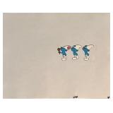 Smurfs original Sericel