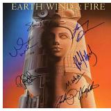 Earth, Wind & Fire Raised signed album