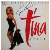 Tina Turner signed What You Get Is What You See...