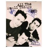 Blink 182 signed sheet music