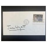 Father Knows Best Jane Wyatt signed first day...