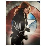 The Avengers Scarlett Johansson signed photo