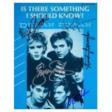 Duran Duran signed sheet music